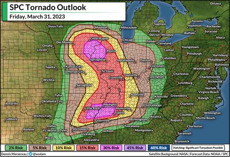 Central U.S. Faces First 'High' Risk Severe Weather Day In Years ...