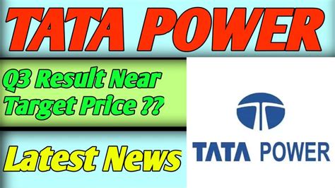 Tata Power Share Tata Power Share Latest News Tata Power Price