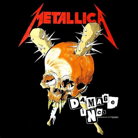 Damage Inc Metallica Metallica Art Metallica Albums