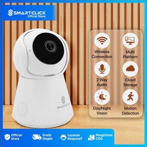 Promo CCTV Smart Wifi Smartclick IP Camera HD 1080P MOTION DETECTOR