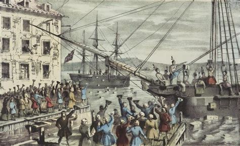 The Boston Tea Party By Benjamin Siscos Diverse Historical Narratives