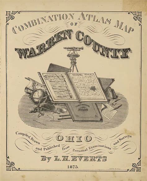 1875. Combination atlas map of Warren County, Ohio. – Blanchester Area Historical Society