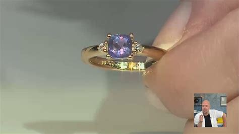 Anello In Argento Con Fluorite Cangiante 6317IV Gioielli Juwelo