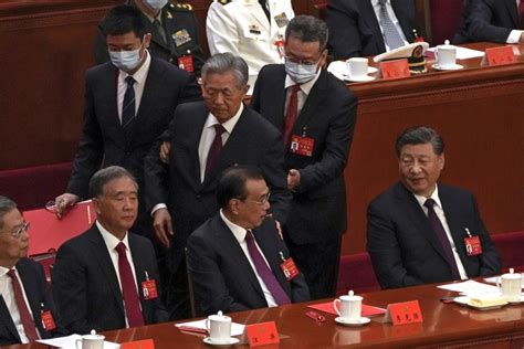 Mystery prevails as former Chinese leader escorted out of Communist ...