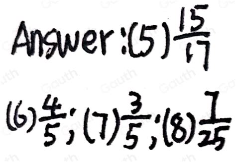 Solved 5 Cos A 6 Sin A 7 Sin Z 8 Sin C Y 24 X [math]