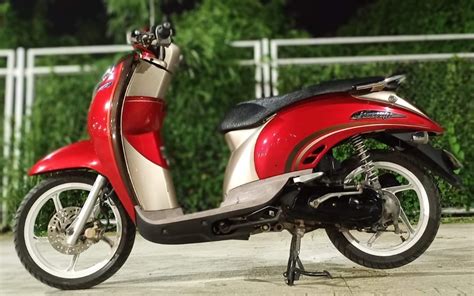 Honda Scoopy Red Motorbikes Motorbikes For Sale On Carousell