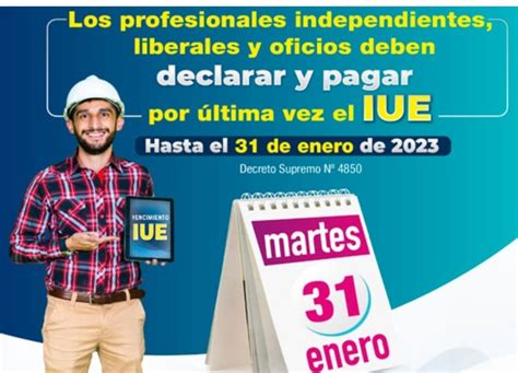 Este De Enero Vence Plazo Para Declarar Y Pagar El Iue De