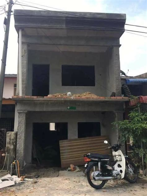 Kos Rendah Idea Renovate Rumah Teres Setingkat Ubahsuai Rumah Teres 2