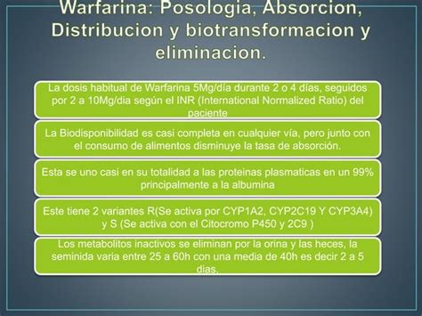 Anticoagulantes Orales PPT