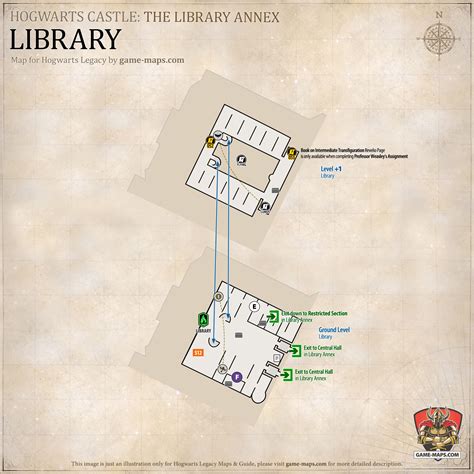 Hogwarts Legacy Map Of Hogwarts Castle