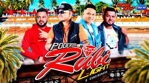 Cd Ao Vivo Poderoso Rubi Light No D Bay Luth Rebelo Djs