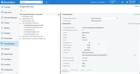 Acumatica For Project Management Key Features And Integrations