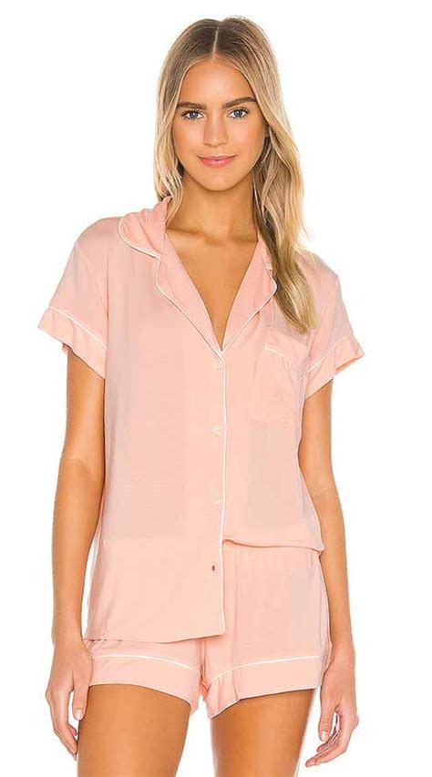 Gisele Short Pj Set Eberjey Nightwear Bedtime Flirt