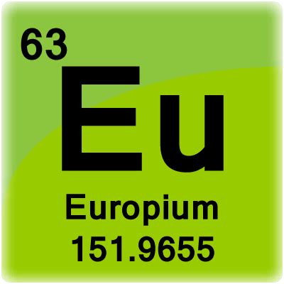 Europium Element Cell - Science Notes and Projects