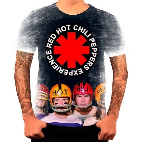 Camiseta De Banda De Rock Red Hot Chili Peppers Rhcp Hd Em Promo O Na Americanas