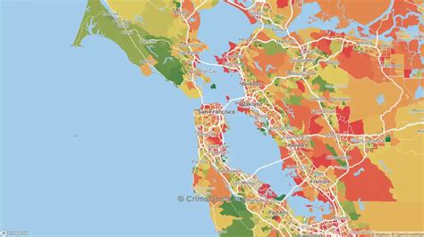 The Safest And Most Dangerous Places In San Francisco County Ca Crime Maps And Statistics