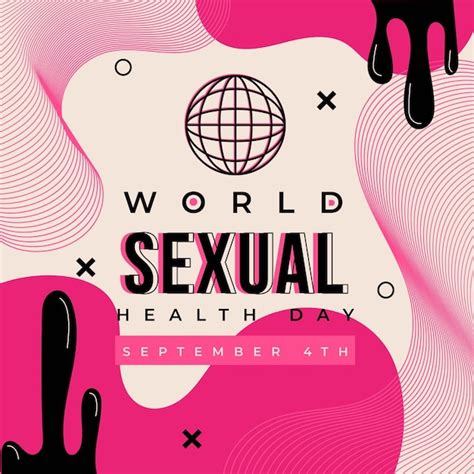 Projeto Do Dia Mundial Da Saúde Sexual Vetor Grátis