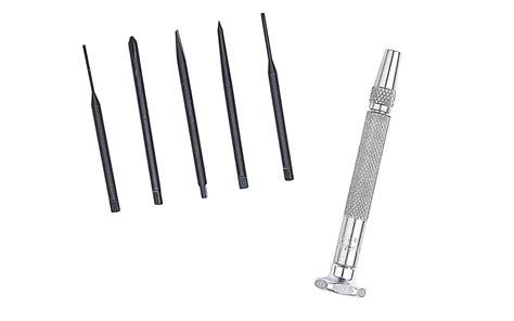 5 Blade Jewelers Screwdriver Awl Set