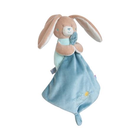 Doudou Mouchoir Xl Lapin Velours Doux Cajou Le Doudou Mouchoir