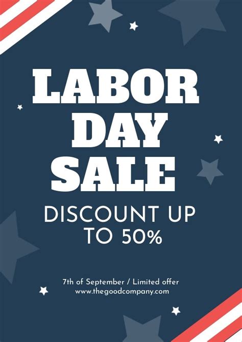 Labor Day Sale Flyer Template Flipsnack