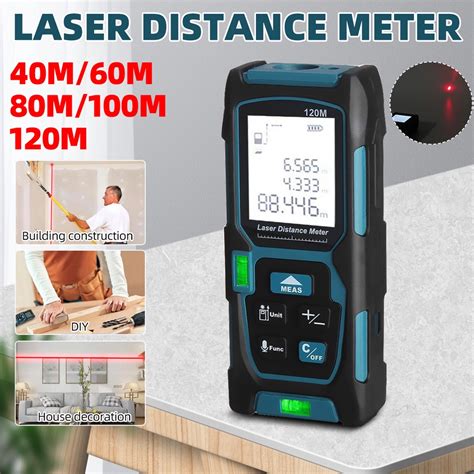 40m 60m 80m 100m 120m Laser Distance Meter Laser Digital Tape