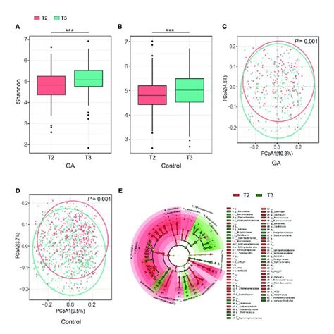 Comparisons Of Alpha Diversity Beta Diversity And Variations Of Gut