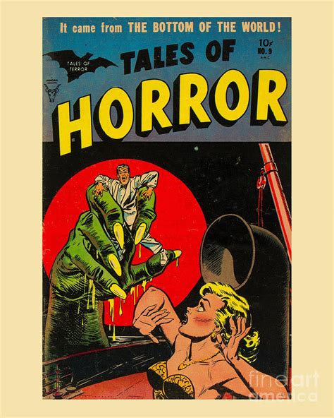 Vintage Halloween Comic Cover Digital Art By Madame Memento Fine Art America