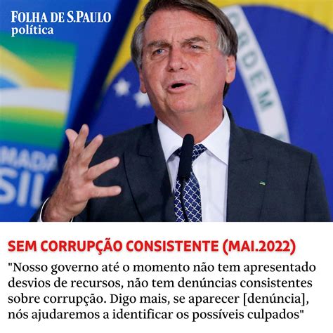 Folha De S Paulo On Twitter CorrupÇÃo No Governo Bolsonaro O Presidente Responde Em Cinco