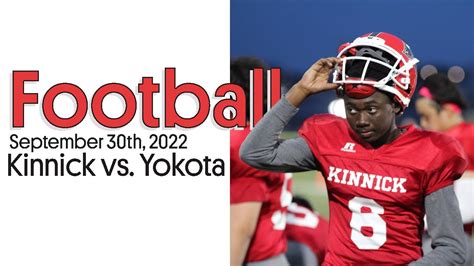 Kinnick High School Football Vs Yokota Sept 30 2022 YouTube