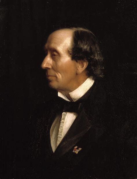 Portrait Of Hans Christian Andersen Painting By Carl Bloch Pixels