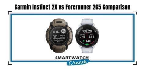 Garmin Instinct X Vs Forerunner Comparison