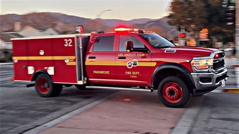 Lacofd Engine And Squad Responding Code Youtube