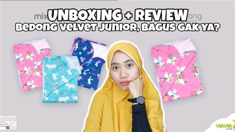 Shopee Haul Perlengkapan Bayi Baru Lahir Review Bedong Velvet Junior