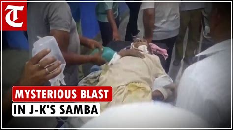 Three Injured In Mortar Shell Blast In Jammu And Kashmirs Samba Youtube