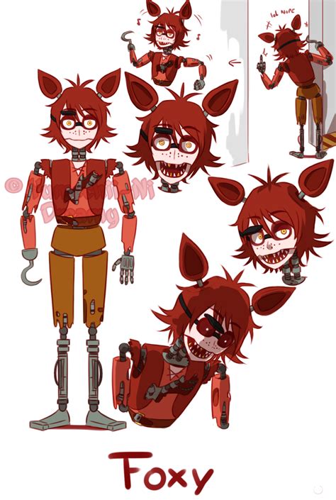 Fnaf Human Version Foxy By Yumechii Ni On Deviantart