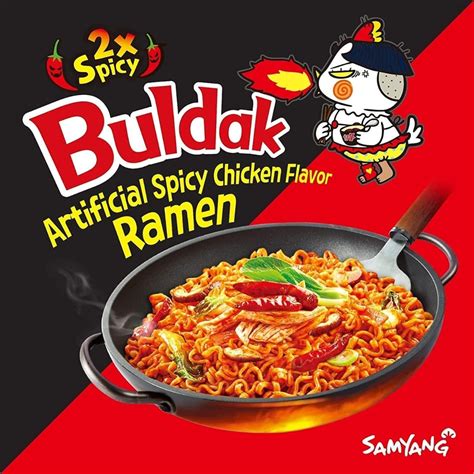 Samyang Spicy Hot 2x Spicy Chicken Flavour Ramen 140gr 40 Pack Halal