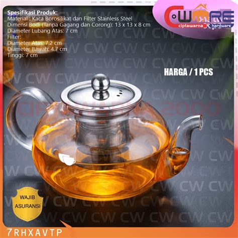 Jual Gelas Pembuat Teh Teko Pitcher Teh Chinese Teapot Maker Ml