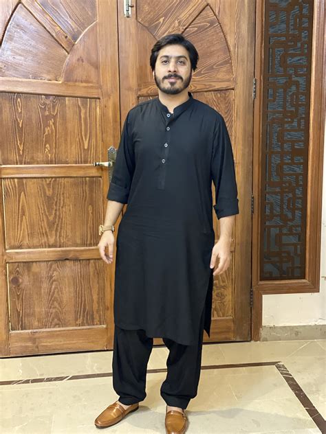 Black Shalwar Kameez