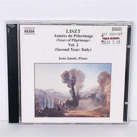 Factory Sealed Liszt Ann Es De P Elerinage Vol Cd Jeno Jando