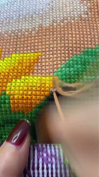 Cross Stitch 亂背～那個叫酸爽 亂背繡 十字繡愛好者 這份暖意想送你 手工488 Youtube