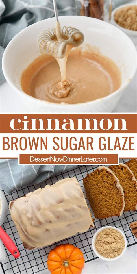 Cinnamon Brown Sugar Glaze Recipe