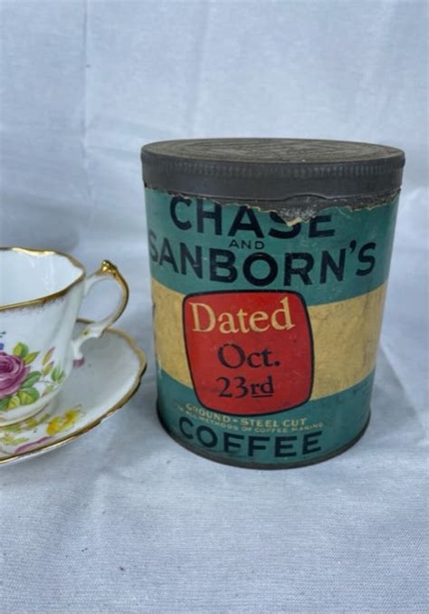 1932 October 23rd Chase And Sanborn Coffee Tin Nra Drip Coffee Etsy