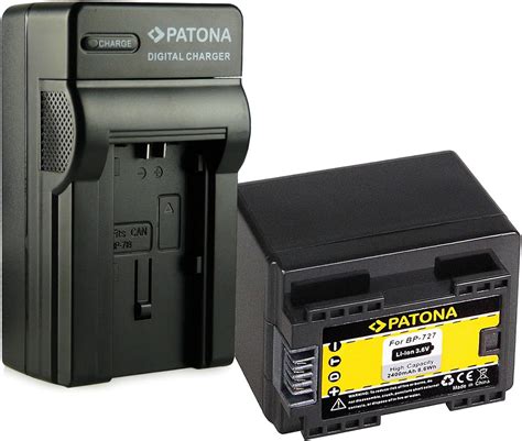 Patona Chargeur Batterie Bp Compatible Avec Canon Legria Hf M