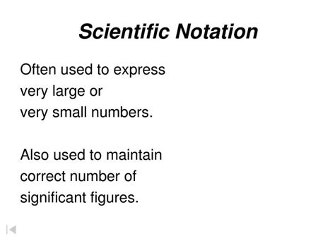 Ppt Scientific Notation Powerpoint Presentation Free Download Id 6083679