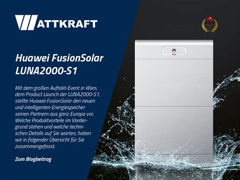 Der neue zuverlässige und intelligente Energiespeicher von Huawei