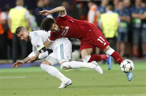 La Lesión De Sergio Ramos A Salah En La Final De Champions League Que