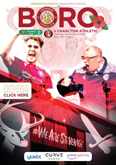 Stevenage Fc V Charlton Athletic By Hashtag Digital Media Issuu