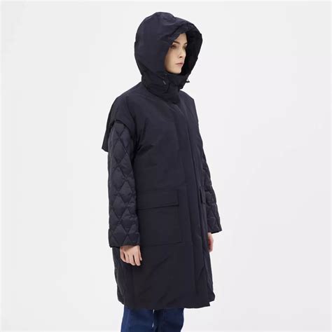 Max Mara парка пуховик синяя из гладкой и стеганной ткани купить в ...