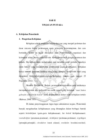 Syarat Syarat Pemungutan Pajak Bab Ii Tinjauan Pustaka A Kebijakan