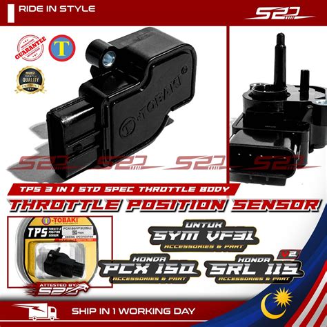 TPS 3 IN 1 TOBAKI Racing VF31 PCX 150 SRL 115 Fi V2 Throttle Position